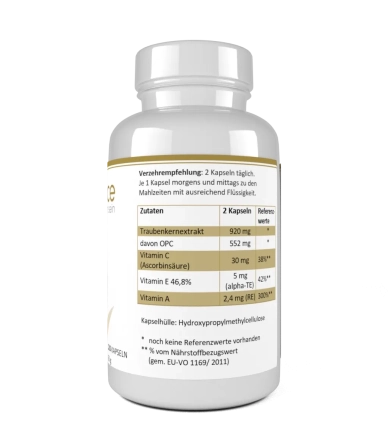 OPC+ACE Kapseln: Stärken Immunsystem, Haut & Herz: Mehr Energie!