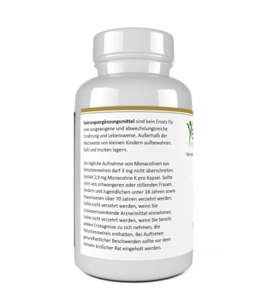 YesBalance Cholestecur Extra – Fermentierter Reis-Extrakt & Q10