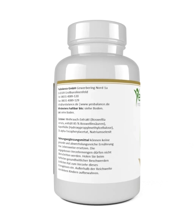 Weihrauch 85% Boswelliasäure zur Linderung von Arthrose, Rheuma