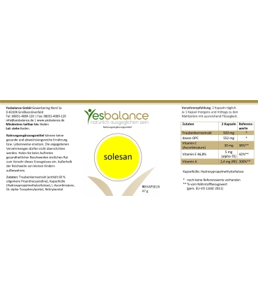 Solesan für einen effektiven Sonnenschutz