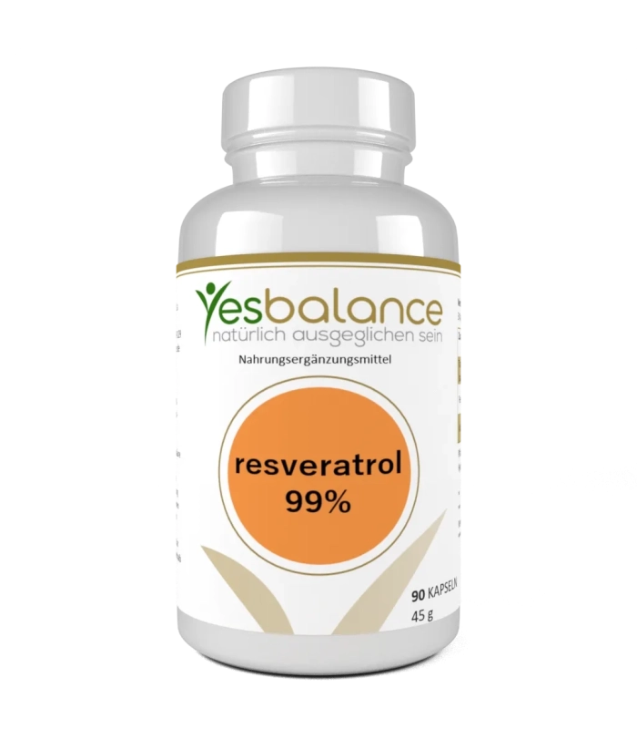 resveratrol 99% Kapseln: Natürlicher Booster für Abwehr, Haut, Knochen