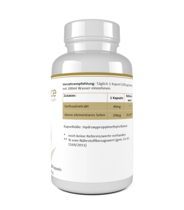 Selenkapseln hochdosiert – Für Immunsystem & Schilddrüse – Haut & Haar