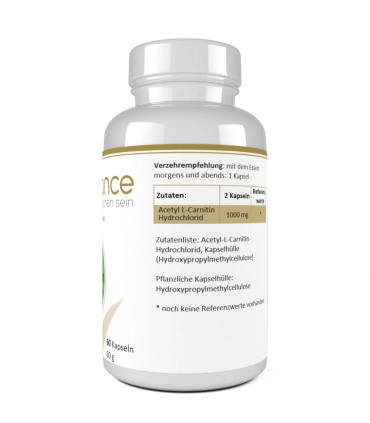 YesBalance Acetyl-L-Carnitin Premium Supplement • YesBalance