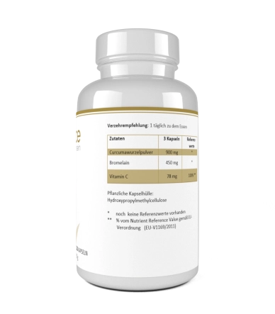 Leber complex Curcumin & Bromelain: Nahrungsergänzung für Ihre Leber