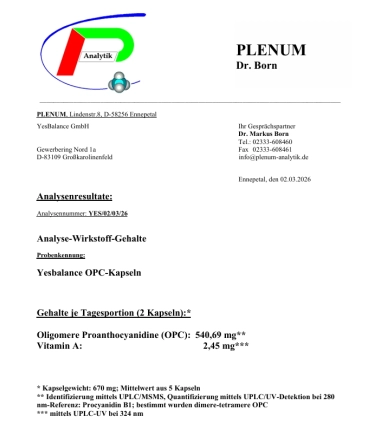 OPC+ACE Kapseln: Stärken Immunsystem, Haut & Herz: Mehr Energie!