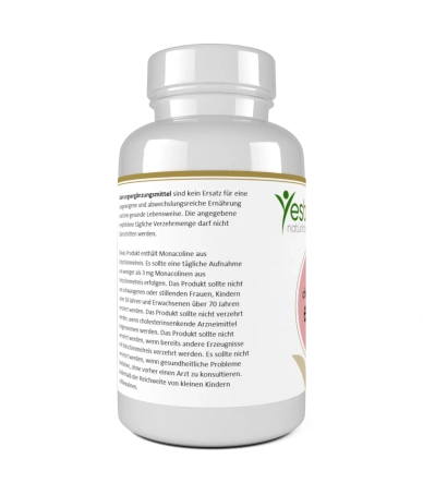 Yesbalance Cholestecur Extra – Fermentierter Reis-Extrakt & Q10