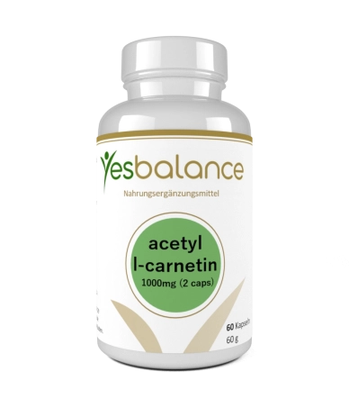 YesBalance Acetyl-L-Carnitin Premium Supplement • YesBalance