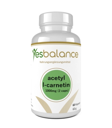 YesBalance Acetyl-L-Carnitin Premium Supplement • YesBalance