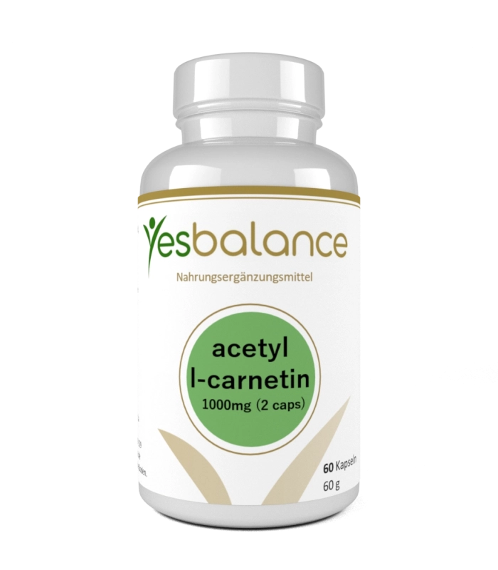 YesBalance Acetyl-L-Carnitin Premium Supplement • YesBalance