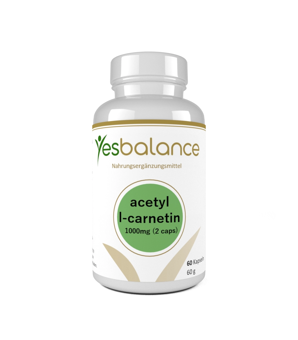 YesBalance Acetyl-L-Carnitin Premium Supplement • YesBalance