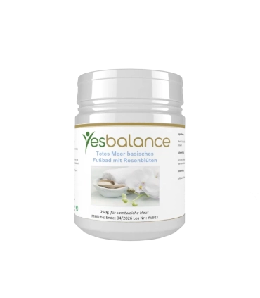 Totes Meer Badesalz mit Bio Rosenblättern - für eine samtweiche Haut