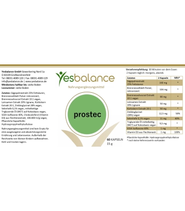 prostec - Prostata Nahrungsergänzungsmittel