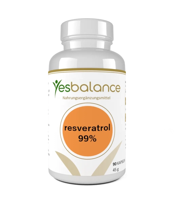 resveratrol 99% Kapseln: Natürlicher Booster für Abwehr, Haut, Knochen