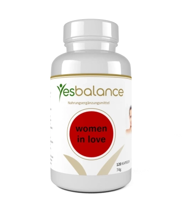 WOMEN IN LOVE -  Yesbalance - Nährstoffe für die Frau - 120 Kapseln