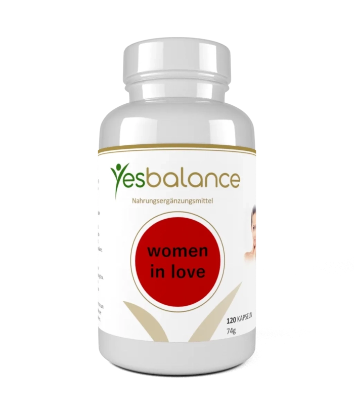WOMEN IN LOVE -  Yesbalance - Nährstoffe für die Frau - 120 Kapseln