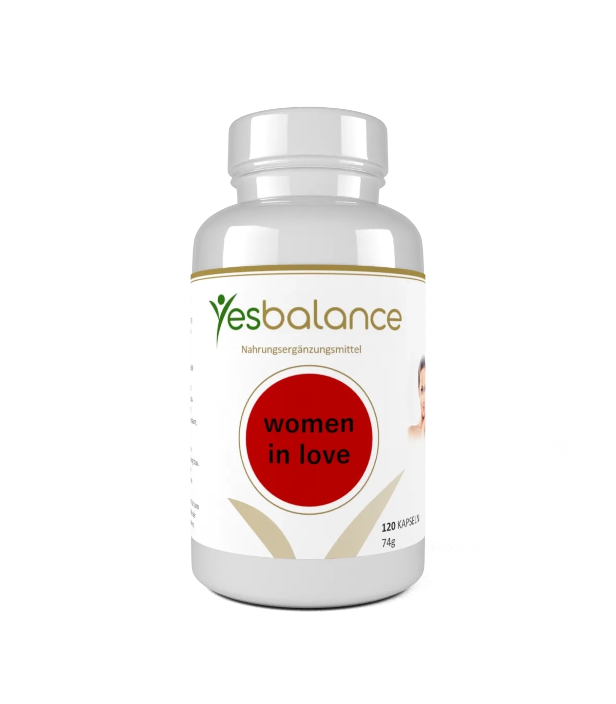 WOMEN IN LOVE -  Yesbalance - Nährstoffe für die Frau - 120 Kapseln