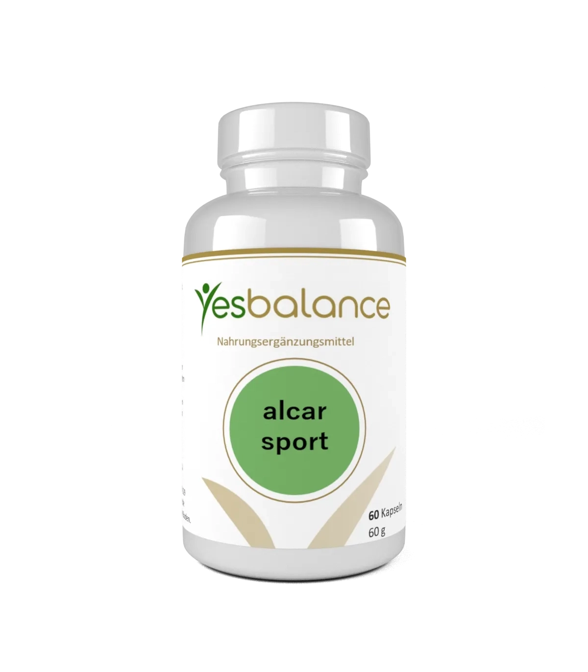 alcar sport - Acetyl-L-Carnitin 500mg für Ausdauer | Yesbalance