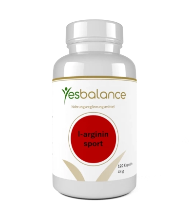 l-arginin sport – 800mg L-Arginin HCl, Pre-Workout | Yesbalance