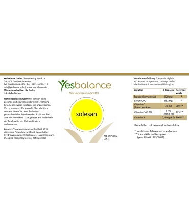 Solesan für einen effektiven Sonnenschutz