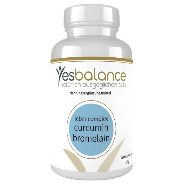 Leber Complex Curcumin und Bromelain