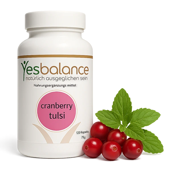 cranberry + tulsi